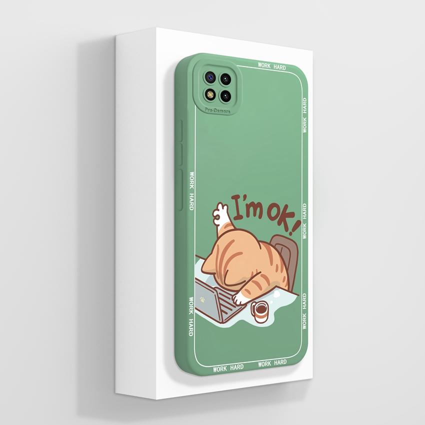 Stoßfeste Handyhülle für Xiaomi Poco C3 C31 F3 F4 GT F5 F6 F7 Pro Mi A2 A3 Niedliches Kaninchen Weiche Hülle Flüssigsilikon Anti-Sturz Gehäuse für Xiaomi Hülle