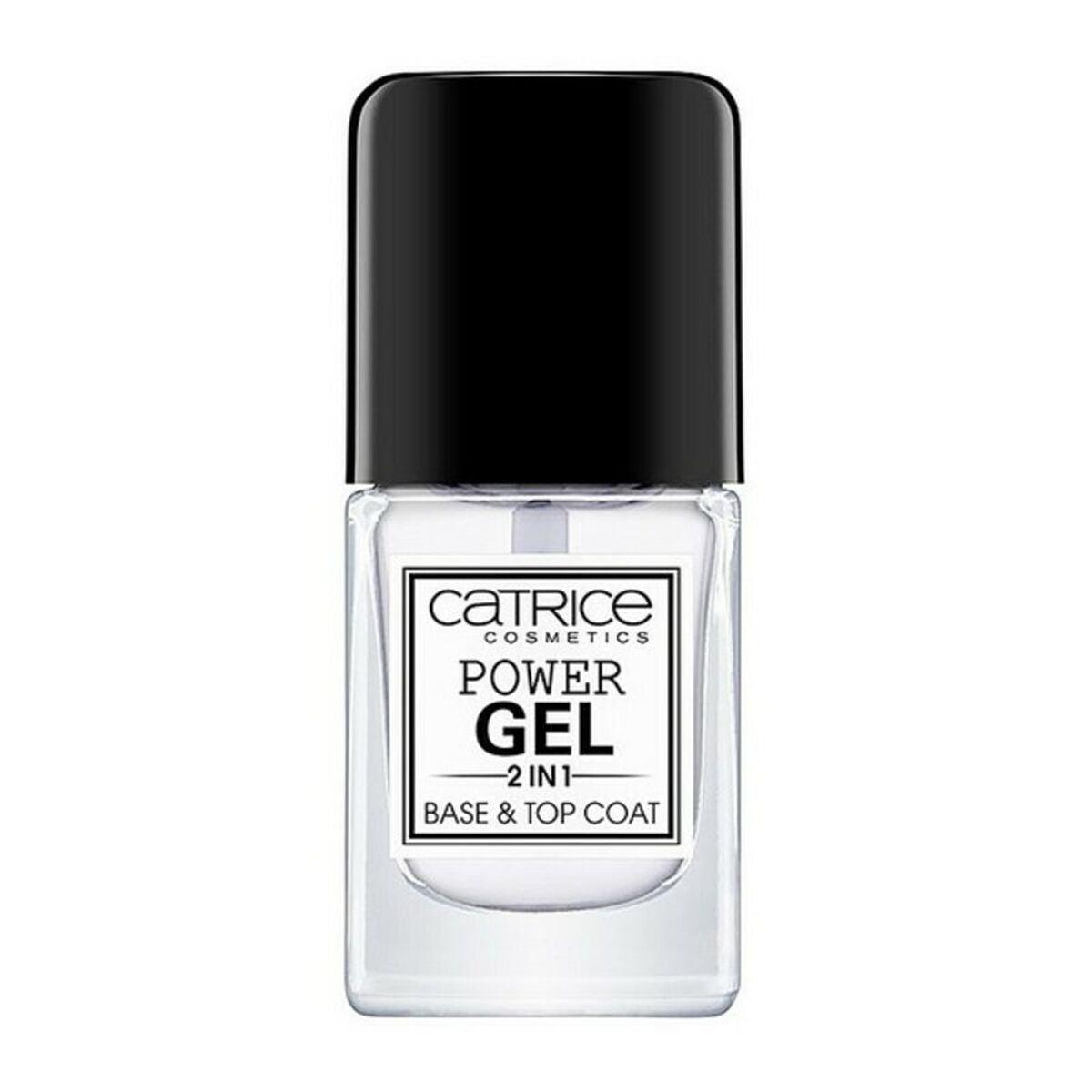 

лак для ногтей Power Gel 2 в 1 Базовое и верхнее покрытие Catrice Power Gel In (10,5 мл) 10,5 мл