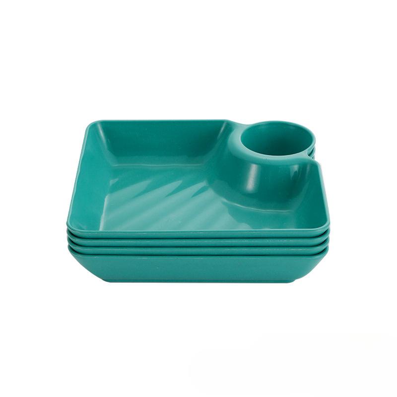 1/4 tk pelmeeniplaat, libisemisvastane virnastatav plastikust kastmistaldrik sushinõu