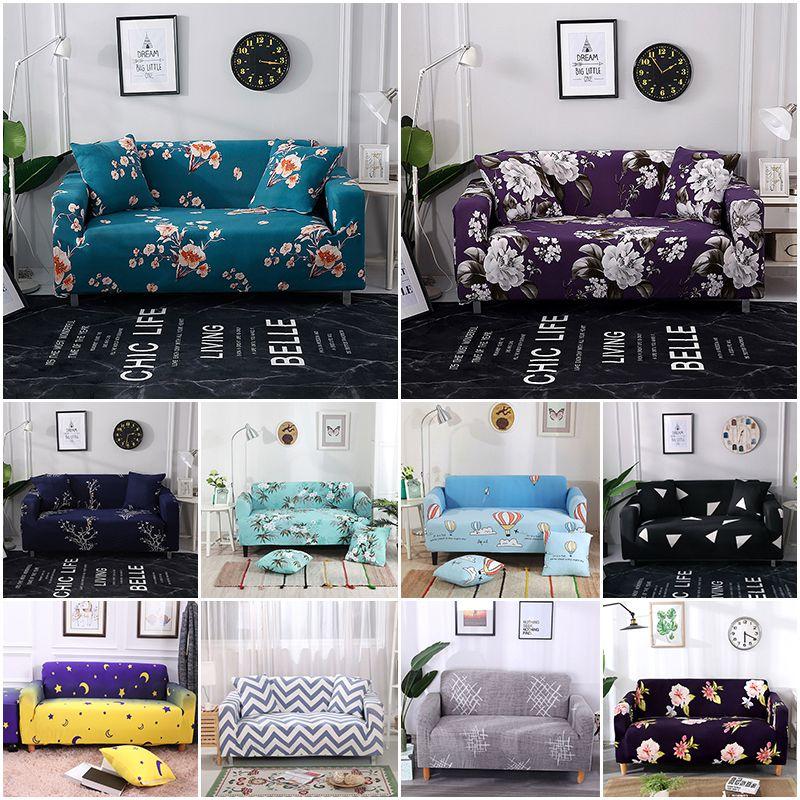 Wrinkle Resistant Anti-slip Couch Sofa Cover Made From Soft Polyester And Spandex