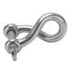 10mm Twisting Shackle Stainless Steel Screw Pin Anchor Shackle for Marine Yachting M10