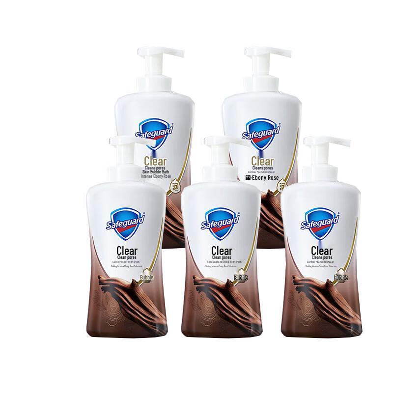 

Safeguard Deep Ebony Rose Foaming Body Wash