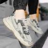 Neue Sneaker Herren Trends Plateau Schuhe Leichte Outdoor Sportschuhe für Herren Atmungsaktive Laufschuhe Herren Schnürung Freizeitschuh
