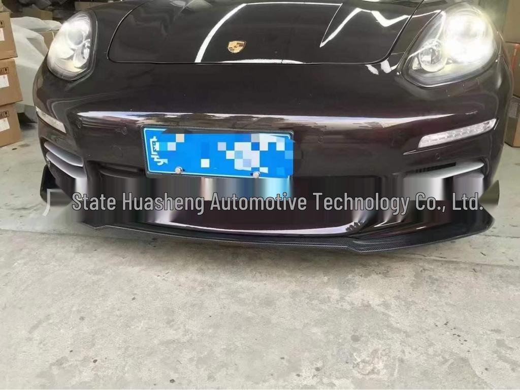 Carbon Fiber Front Lip & Rear Wing for Porsche Panamera 970 (Ages 13-16)