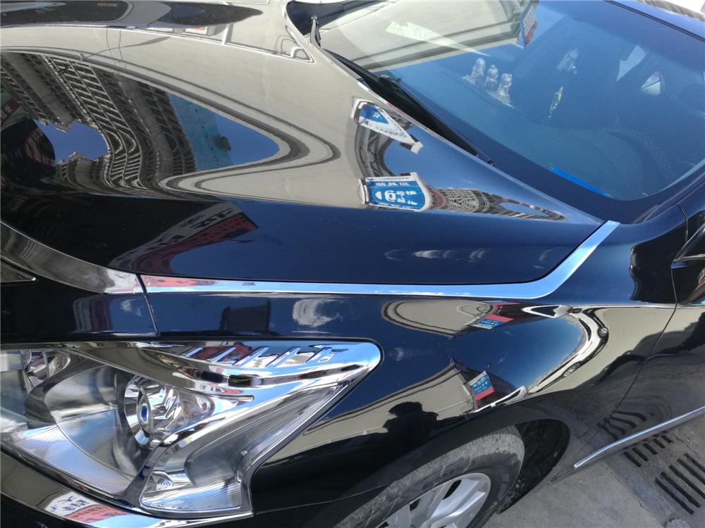 Fits 13-15 Teana Front Hood: New Engine Cover Decorative Grille Trim