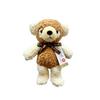 Childlike Tag Ribbon Attached Panda Plush M Masked (Brown Cream) Made Japan Stuffed Animal Teddy Bear Birthday Gift Celebration