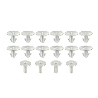 A ABSOPRO Fastener Clamp Fairing Clip Engine Shield Cover Bolts 90674-TY2-A01 Cover Bolts Pin