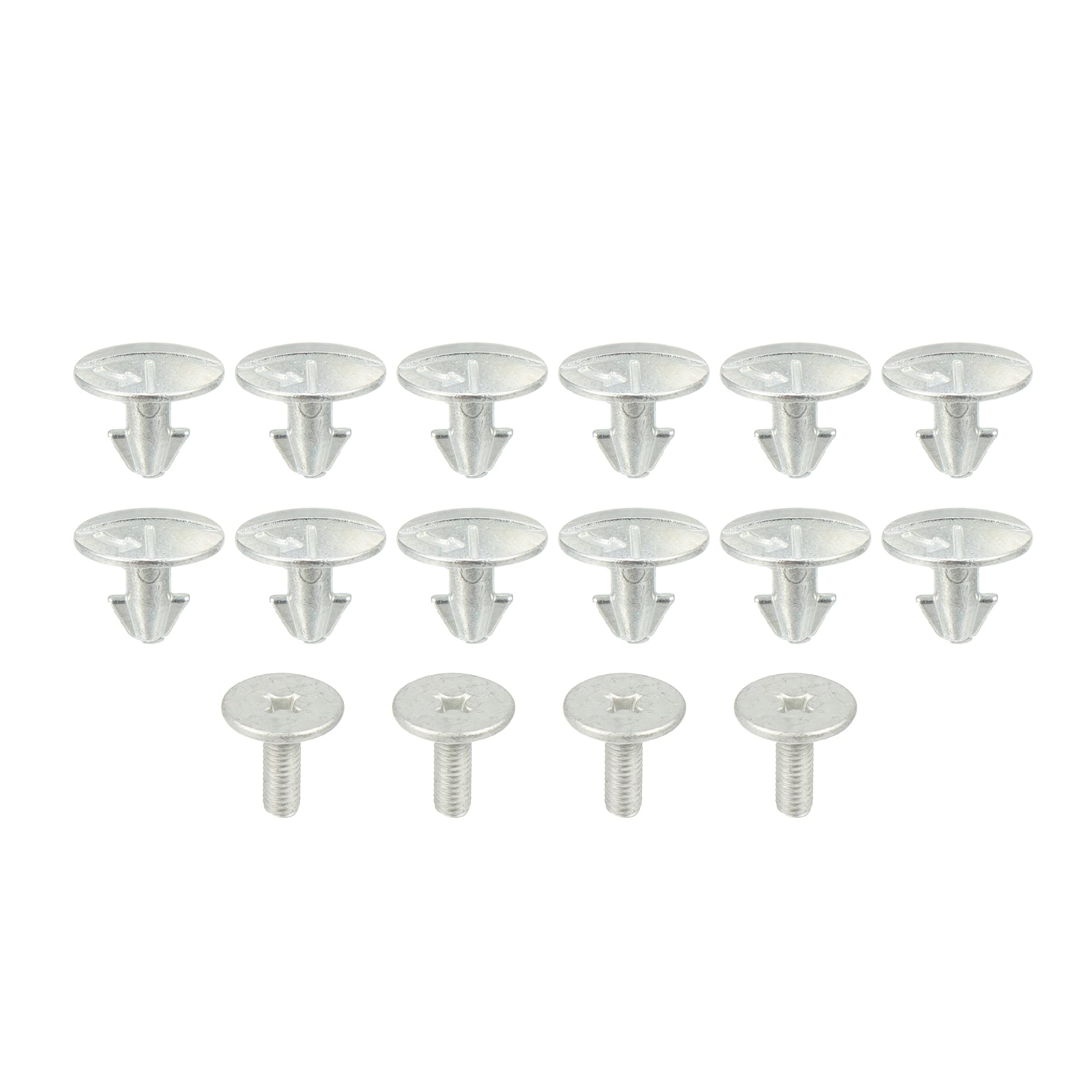 

A ABSOPRO Fastener Clamp Fairing Clip Engine Shield Cover Bolts 90674-TY2-A01 Cover Bolts Pin серебряный