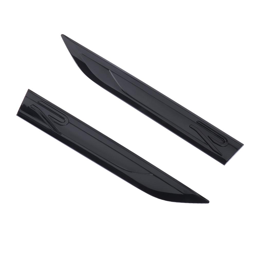 Golf 3 4 MK3 MK4 2026 Hot For VW VOLKSWAGEN 2Pcs 3D ABS R Styling Car Fender Emblem Side Body Sticker For Volkswagen Golf 4 Mk5 