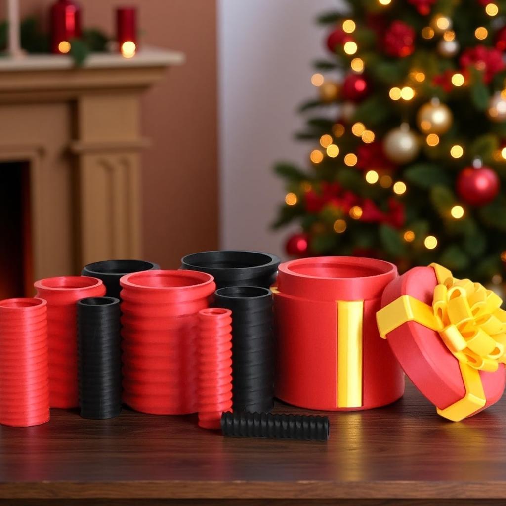 Nervige verschachtelte Schraubgeschenkbox - Scherz-Nesting-Box für Bargeld & Überraschungen, 3D-gedruckter Spaß für Geburtstage, Weihnachtsfeier-Geschenke