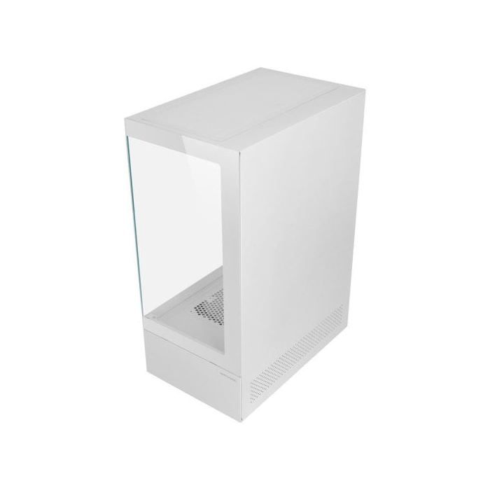 Mars Gaming Mc-xo Semitorre Atx Doble Cristal Templado Ventilador Frgb 120mm Doble Cámara Blanco