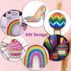 Strass colorati in resina da 3 mm: 40 Colori AB e Gelatina per Abbigliamento Fai-da-Te, Nail Art e Telefoni