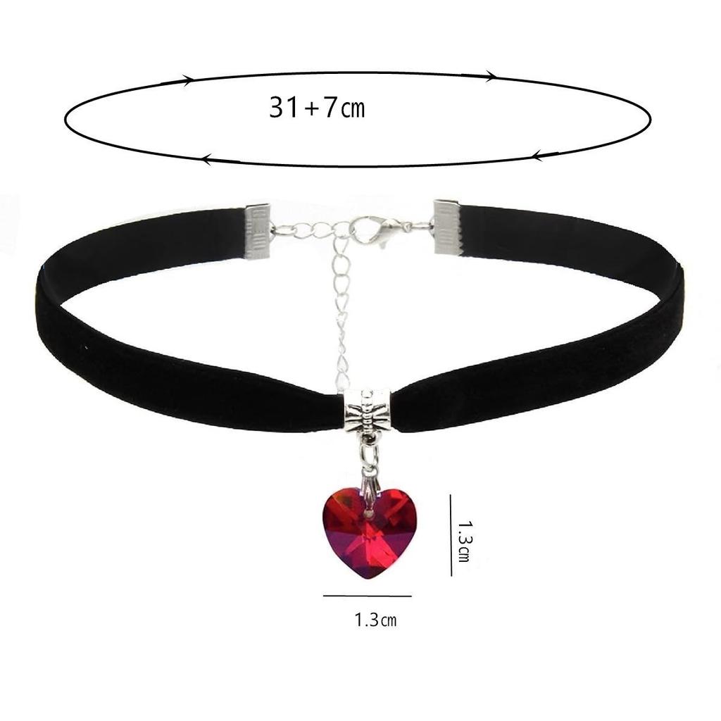 Retro Gothic Velvet Choker Necklace for Women