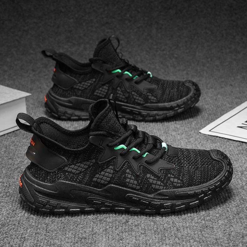 Fashion Summer New Trendy and Fashionable Outerwear Versatile Lightweight Breathable Mesh  Shoes Casual Sports Men's Shoes