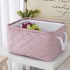Folding Storage Basket Linen Storage Fabric Wardrobe Office Bedroom Closet Kids Toys Laundry Basket Sundries Storage Box