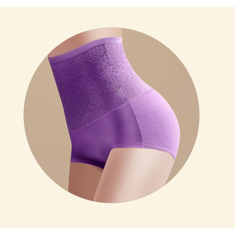 Women High Waist Postpartum Shaping Brief Tummy Control Butt Lifting Body Shaper Underwear
