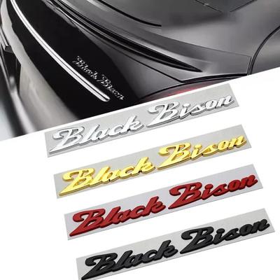 Metal Car Fender Side Trunk Emblem Sticker