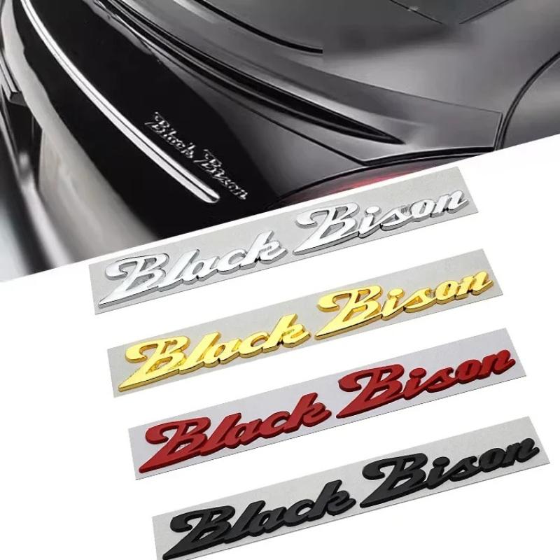 Metal Car Fender Side Trunk Emblem Sticker