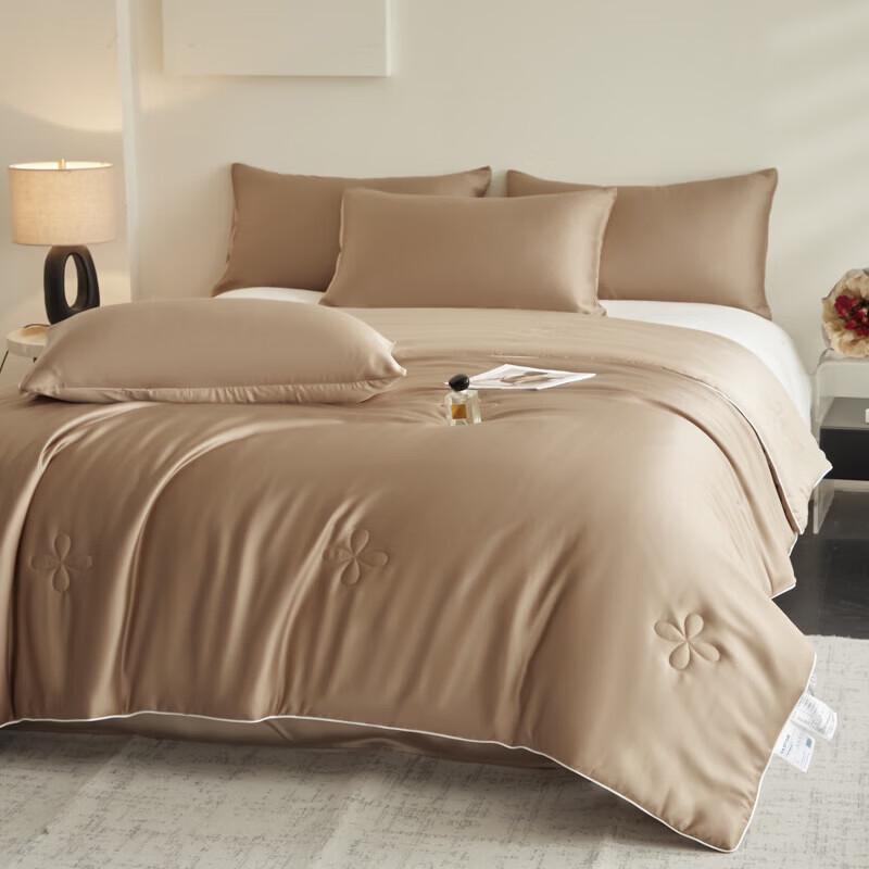 Belle Anna 60-Count Lenzing Tencel Cooling Summer Quilt
