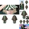 Urahara Kisuke Cosplay Costume Grey And Green Polyester Outfit For Anime Fans