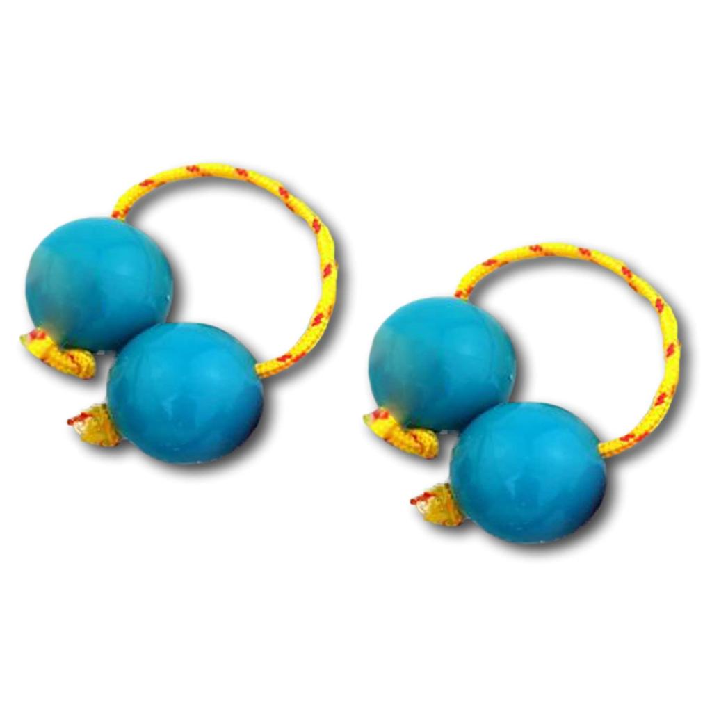 Lapensée Patica (Asalato) Percussion Instrument, Shaker, Folk Instrument, Set of 2, Patica Maracas, Percussion, Hobby (Blue)