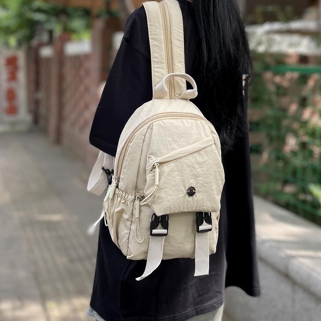 Schoolbag1011 New Multifunctional Backpack Casual Versatile Outdoor Lightweight Breast Bag Student Large Capacity Commuter Backpack