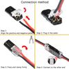 10/20/30/50Pcs Wire Cable Waterproof Spring Connector Wire No Welding No Screws Quick Connector Cable Clamp Terminal Connector