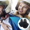 Motorradhelm Ohrpolster Abnehmbar Warme Ohrabdeckungen Winddichte Ohrabdeckungen 1 Paar Kaltwetter-Ohrpolster für Damen und Herren