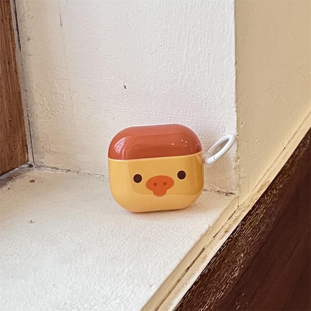 Cute little yellow duck for AirPods pro1 generation protective case 1 generation pro1 generation apple bluetooth headset soft case