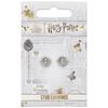 Harry Potter Time Turner Silver Plated Stud Earrings