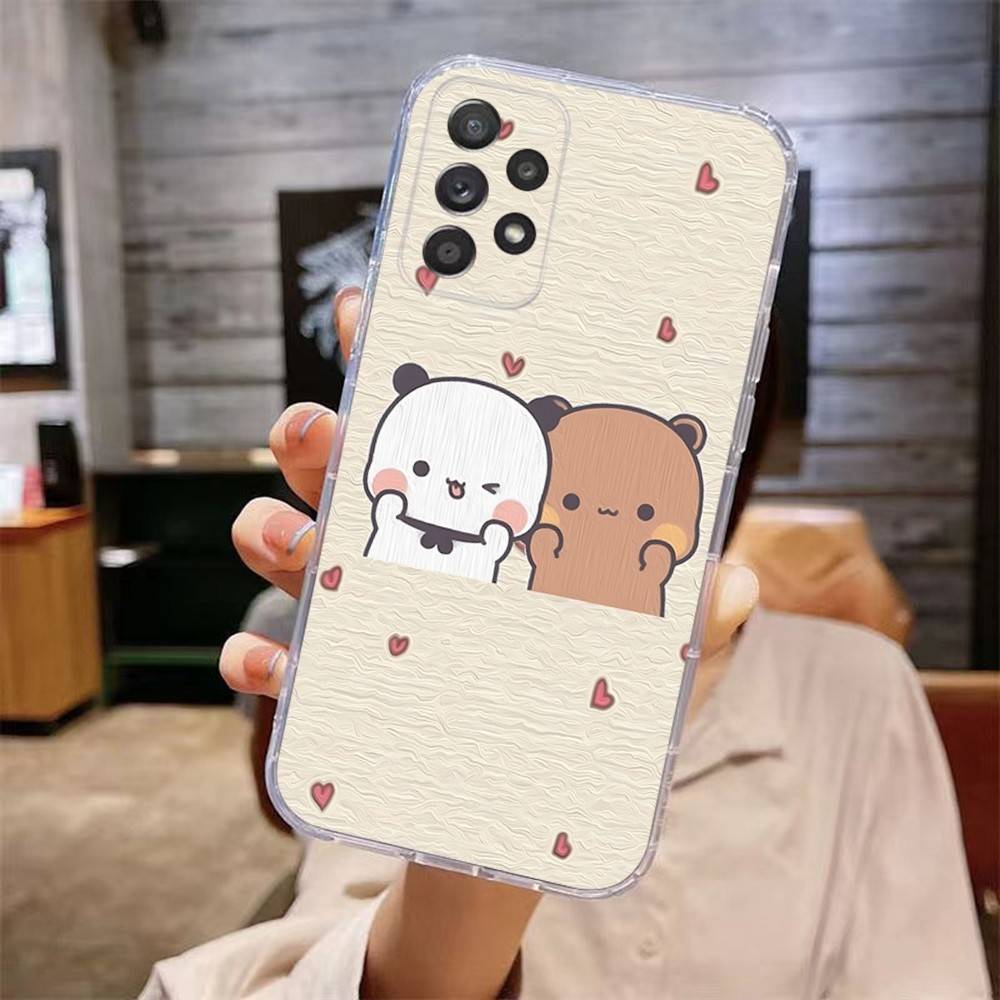 BUBU DUDU Phone Case For Samsung Galaxy A,71,70,52,51,40,31,50,50S,30S,21S,12,10,Note20ultra Transparent Cover samsunga50