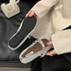 Fashion Fashion Buckle Strap Ladies Flats Mary Janes Shoes Round Toe Female Shallow Footwear Mesh Breathable Women Flats With Shoes