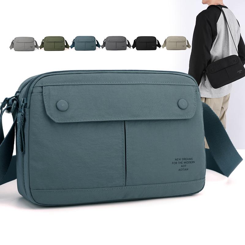 Large Capacity Single-Shoulder Crossbody Bag: Versatile for Commuting, Sports, Outdoor Use, with Multi-functional Phone Pocket and Coin Purse.