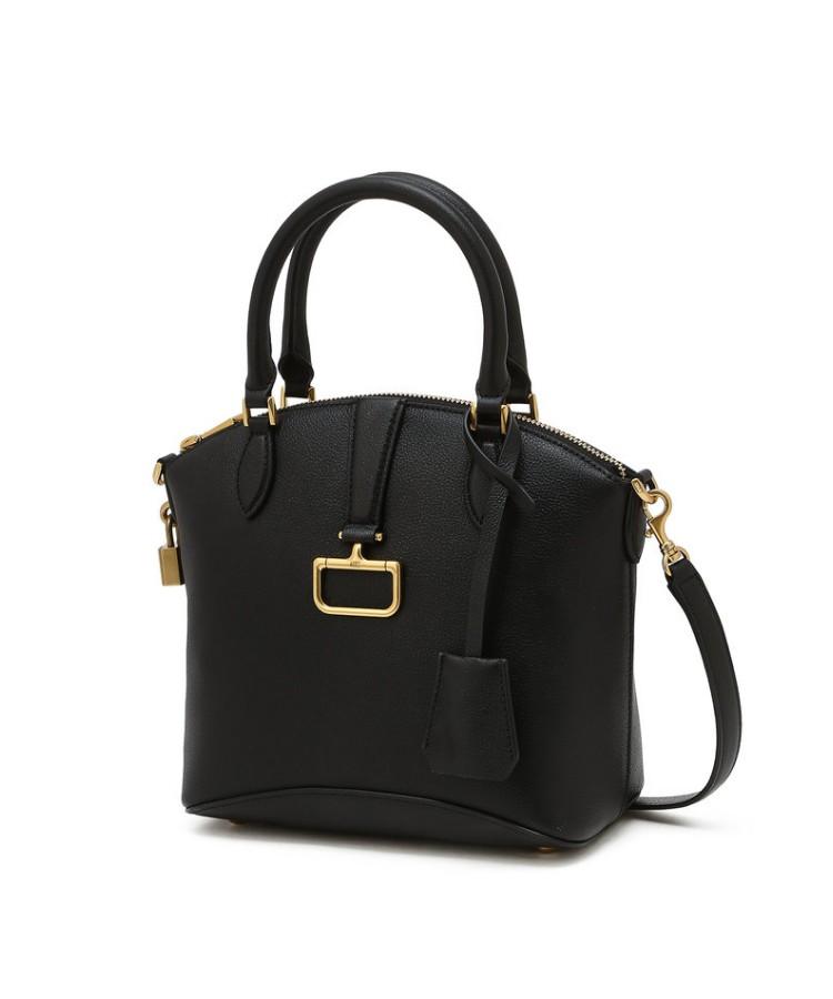 Daks Womens Accessories Burkebag Charlotte Black Leather Tote Bag S_Dcba6E820Bk