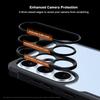 XUNDD For Samsung Galaxy S25 FE Case Dropproof TPU+Acrylic Clear Back Phone Cover