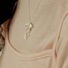 Murmur [925silver]Rupple Ribbon Necklace