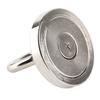 Fishing Magnet Strong Magnetic Stainless Steel Surface 165.3lb Pulling Force Magnet for Underwater