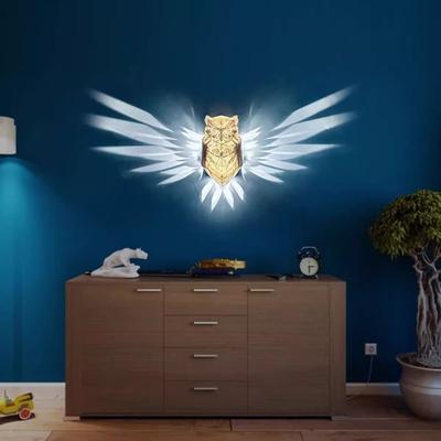 Geburtstag Party Hintergrund Dekoration Atmosphäre Licht Moderne Dekoration Wohnzimmer Schlafzimmer Eule Projektion Licht