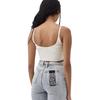adidas Originals  X Ivy Park Short Solid Color Breathable Tank Top Women Tops Off-White HG2418