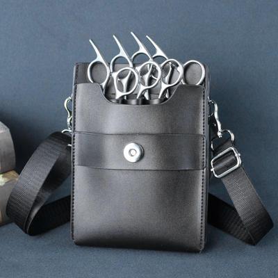 Hairdresser Scissors Bag Barber Tool Crossbody Multifunctional 8 Slots Compact Convenient