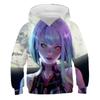 Cyberpunk Cyberpunk, Edge Walker Children's Hooded Sweater 3D Digital Printing Children's Jacket Men