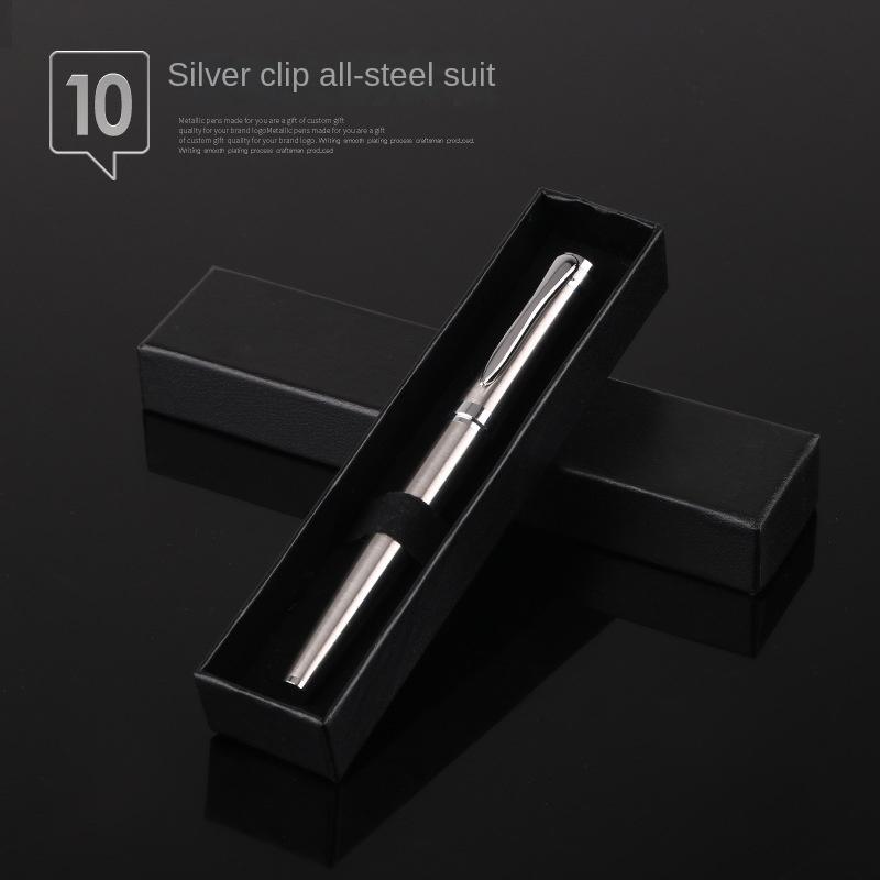 

Металлическая шариковая ручка Ручка-роллер Средняя масляная ручка Набор колпачков «Маленький мир» Подарок на день рождения Ручка для самостоятельной сборки All-steel Silver Clip