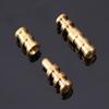 1/15Pcs Metal Dowels Table Bolt Yellow Sleeve Connectors Tool Table Leaf Hardware  Furniture