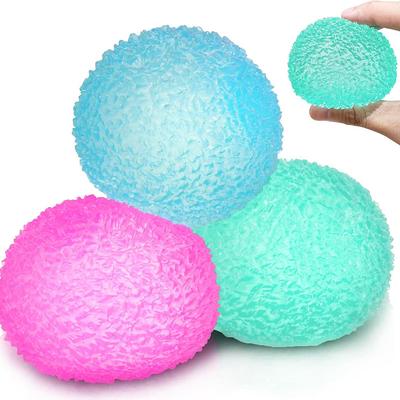 4 Colors Venting Balls Squishy Fidget Toy Slow Rebound Anxiety Relief Soft Sensory Squeeze Toys for Adults Kids Birthday Gifts