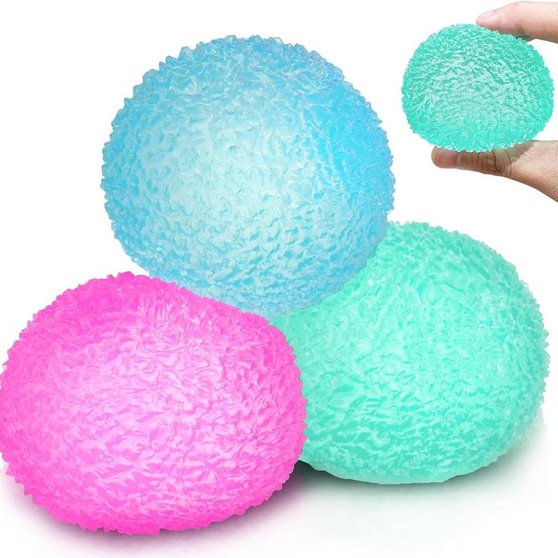 4 Colors Venting Balls Squishy Fidget Toy Slow Rebound Anxiety Relief Soft Sensory Squeeze Toys for Adults Kids Birthday Gifts