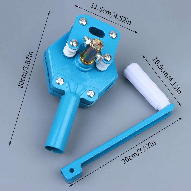 

New Manual Film Roller Shutter Greenhouse Horticulture Wind Release Device Garden Agriculture Plant Care Supplies синий