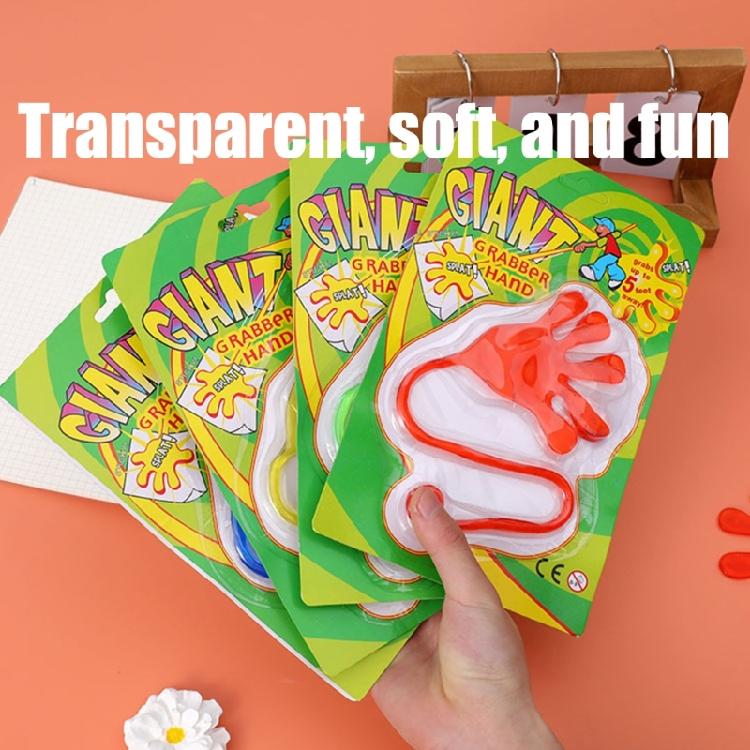 Reusable Stretchy Hand Toy 10PCS/Lot Funny Party Supplies Classroom Rewards Stress Relief Tools Kids Adults Multipurpose