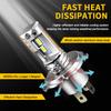 1Pcs  H4 LED 9003 HS1 P43T LED Motorcycle Headlight H4 Hi/low Bulb Motor Headlamp for BMW Yamaha Ktm Exc Harley Touring Suzuki