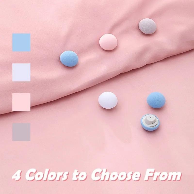 Quilt Fixer Bed Sheet Quilt Clip One Key To Easy Unlock Duvet Cover Fastener Clip Anti-Slip Blanket Buckles Quilt Holder Gripper
