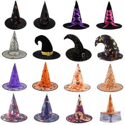 Witch Hat for Christmas Cosplay Party Make Up and Daily Use Peaked Hat for Adult